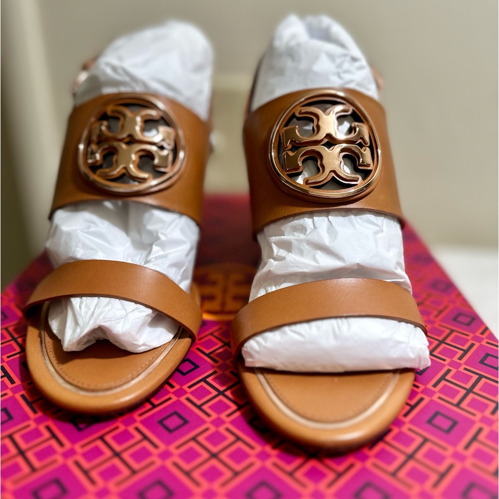 Tory Burch Wedge Sandal - Picture 2 of 3